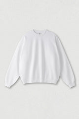Loose-fitting crewneck sweatshirt