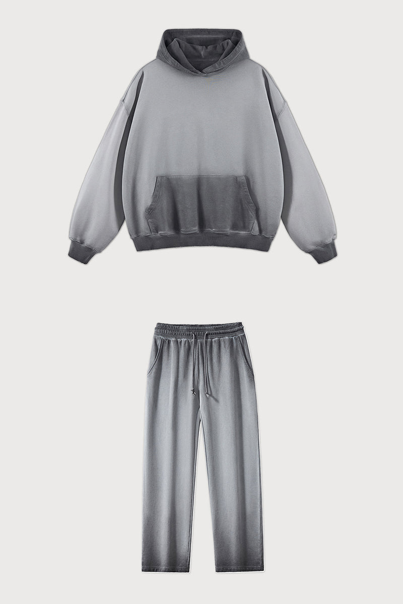 Unisex 420G Vintage Wash Hoodie + Jogger Set