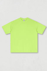 Solid color short sleeves