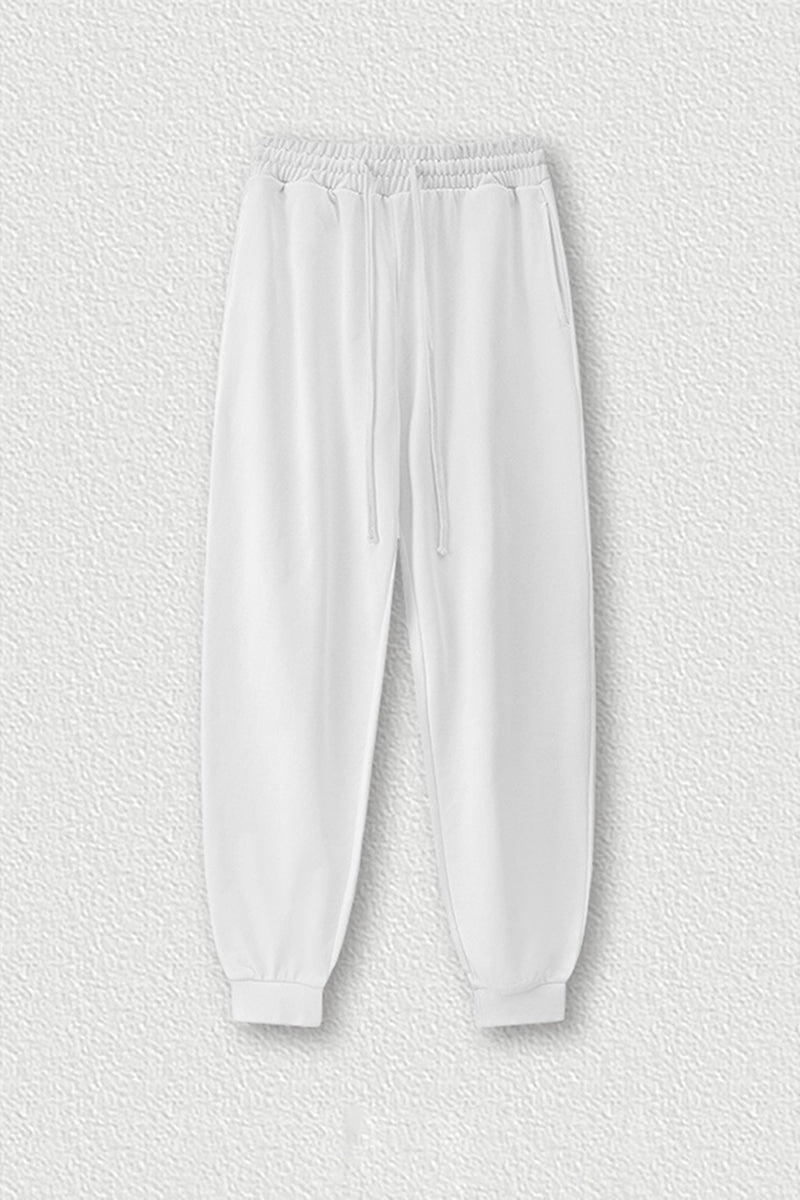 Solid Color Loose-fit Jogger Pants | Casual Versatile Sweatpants