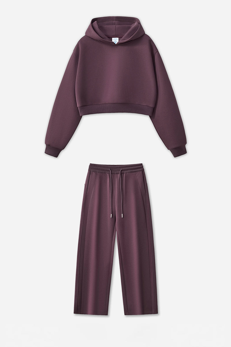 Women Sporty Clean Fit Hoodie and pants