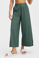 Women Straight-Leg Breathable Quick-Dry Wide-Leg Yoga Pants