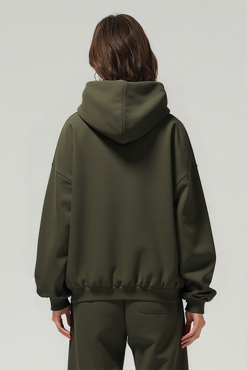 Unisex Heavyweight Fleece Zip-Up Hoodie