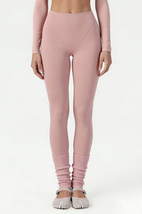 Women's Athletic Ballet V-line Yoga Leggings