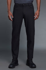 Men Comfortable Straight Leg Business Casual Dress Pants