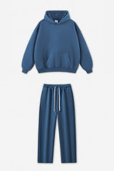 Unisex Fleece-Lined Oversized Hoodie and Pants