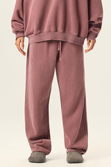 Unisex Casual Warmth Fleece Sweatpants