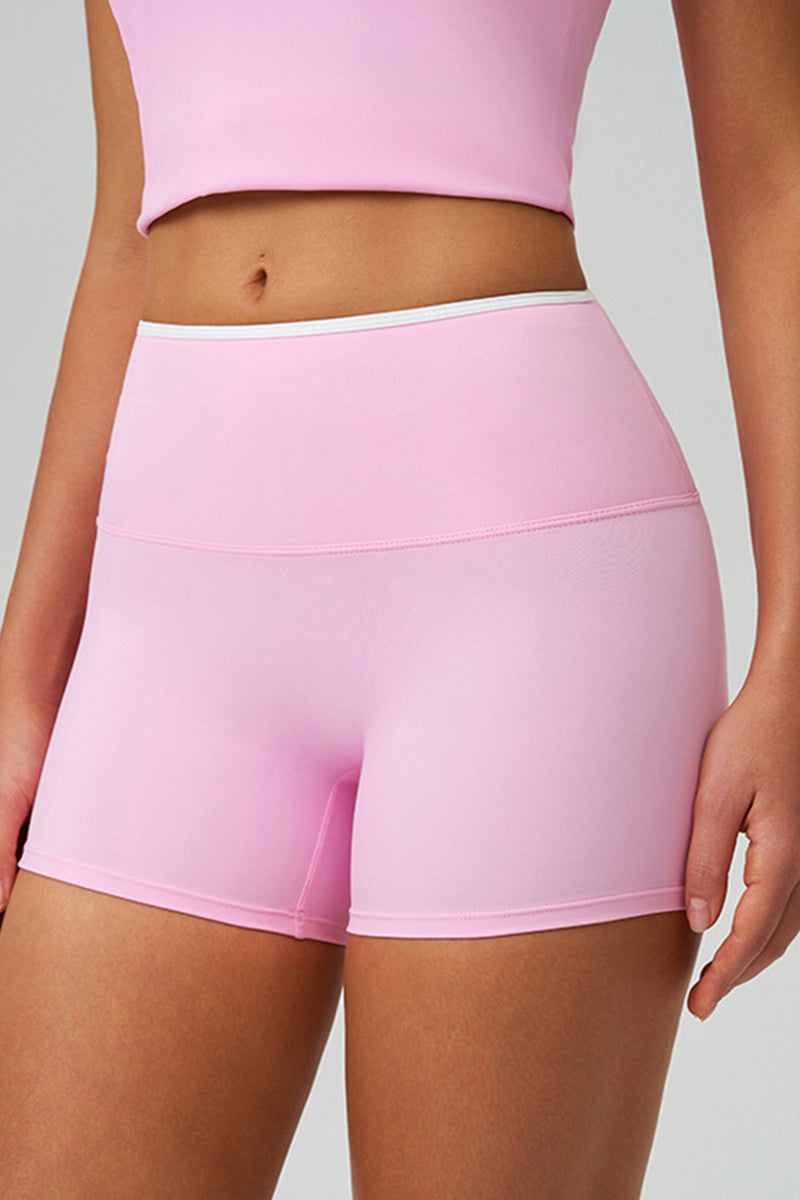 Women Naked-Feel High-Waist Quick-Dry Yoga Shorts