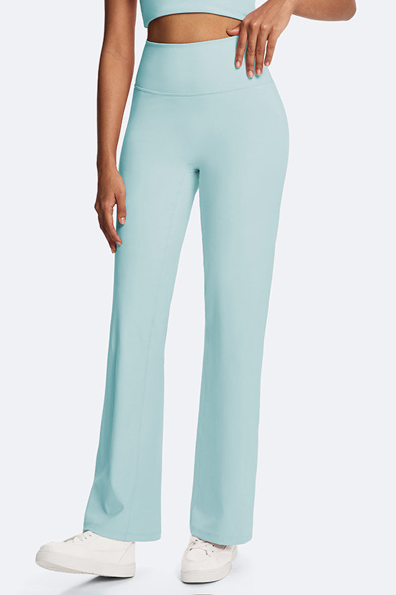 Women Hi-Waist Flared Yoga Pants