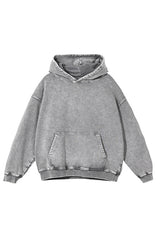 Men/Women Unisex Heavyweight 420G Wax-Dye Hoodie