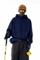 Men 4-Way Stretch Fleece Hoodie