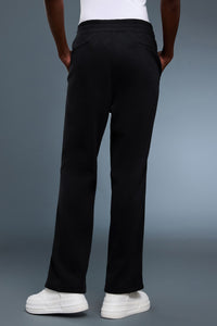Women Loose Fleece-Lined Straight-Leg Comfortable Casual Workout Pants