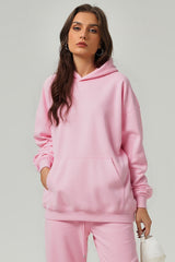 Unisex Heavyweight Terry Hoodie: Retro Modern Blend Design