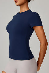 Women Spring Quick-Dry Yoga T-Shirt