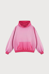 Unisex Grunge Wash Loose Fit Hoodie