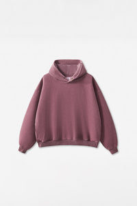 Unisex Boxy Loose Fleece Hoodie