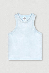 Vintage Distressed Slim-Fit Tank Top