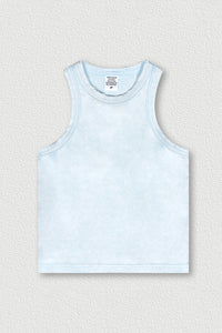 Vintage Distressed Slim-Fit Tank Top