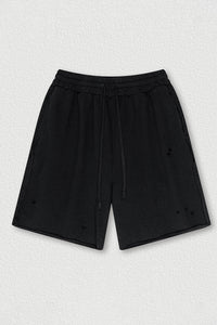 Post-Apocalyptic Washed Shorts - Unisex Loose Fit