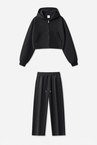 Women Athletic Clean Fit Hoodie And Pants