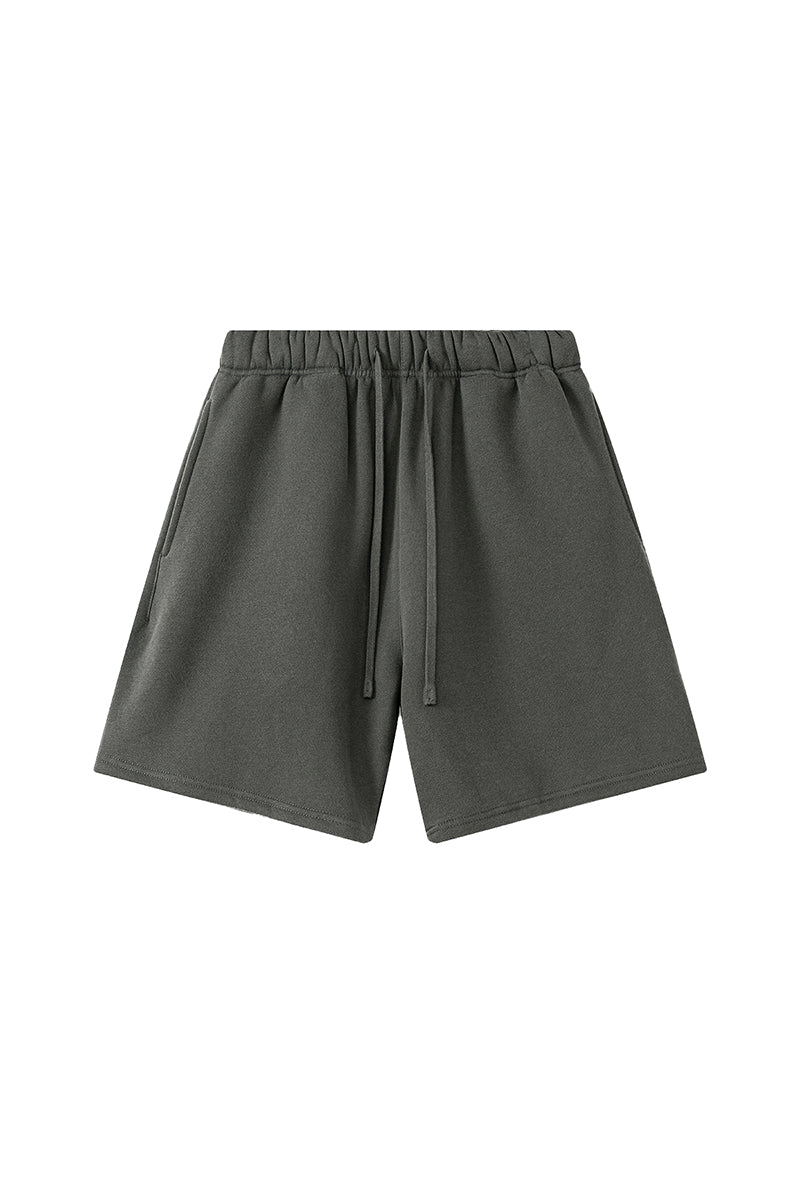 Men's Athletic Solid Drawstring Shorts