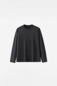 Unisex Casual Pure Cotton Long Sleeves