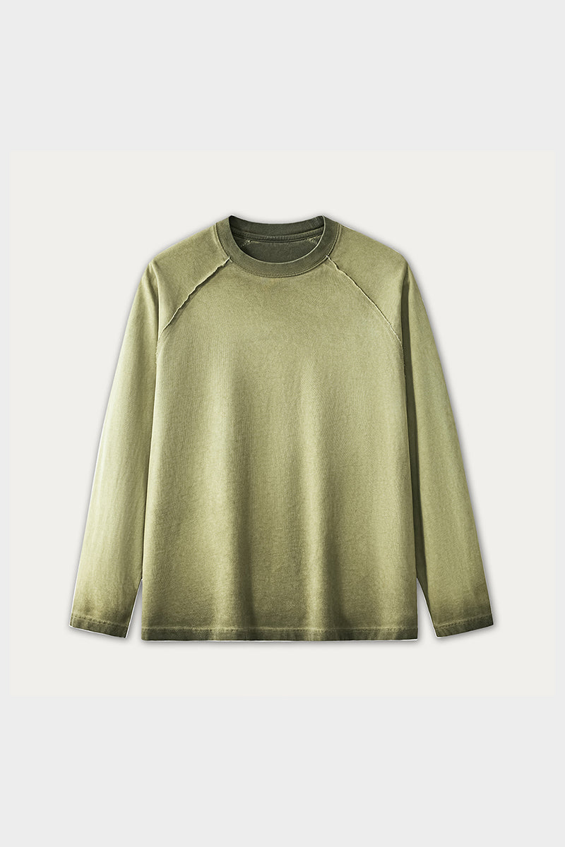 Unisex Heavyweight Long Sleeve Washed T-Shirt