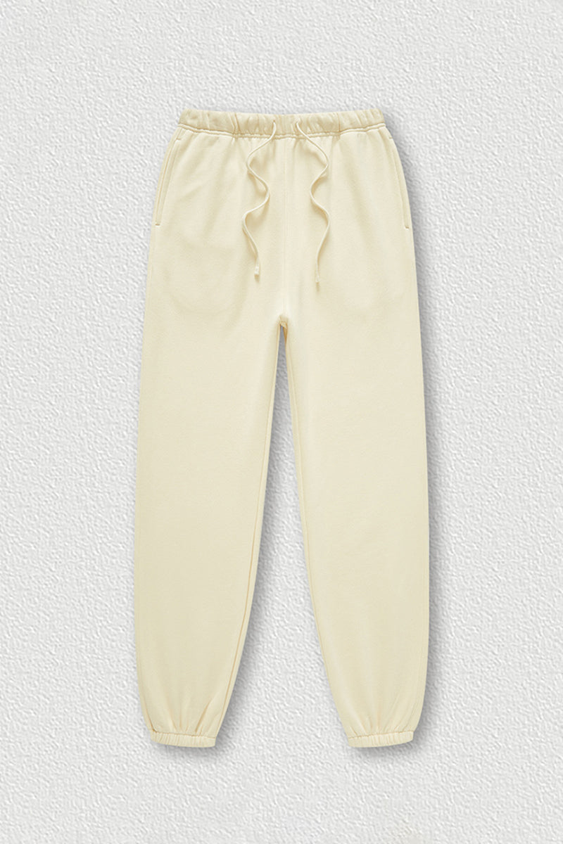 Men's teen loose casual fleece sports trousers