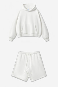 Unisex Heavyweight Oversized Hoodie And Shorts