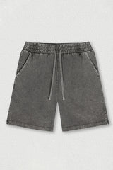 Streetwear Washed Cargo Shorts - Unisex Retro Athletic Shorts