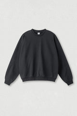 Loose-fitting crewneck sweatshirt