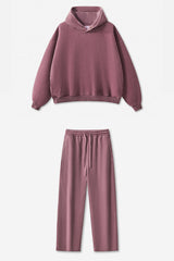 Unisex Casual Loose Fleece Hoodie