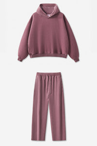 Unisex Casual Loose Fleece Hoodie