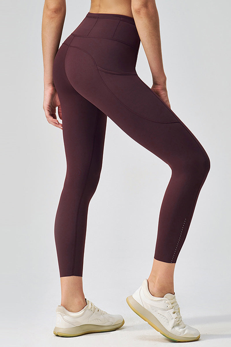 Women High-Waist Reflective Sculpting Yoga Leggings