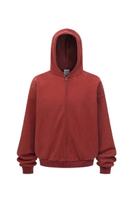 Unisex Heavyweight Fleece Zip-Up Hoodie