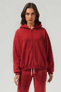 Unisex Heavyweight Fleece Zip-Up Hoodie
