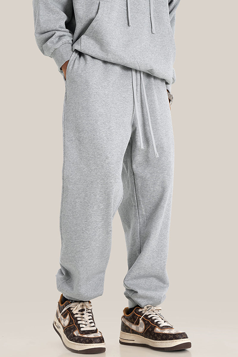 Solid Color Loose-fit Jogger Pants | Casual Versatile Sweatpants