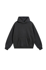Men Sherpa Fleece Oversize Hoodie: Anti-Pilling Heavyweight Retro Design