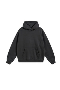 Men Sherpa Fleece Oversize Hoodie: Anti-Pilling Heavyweight Retro Design