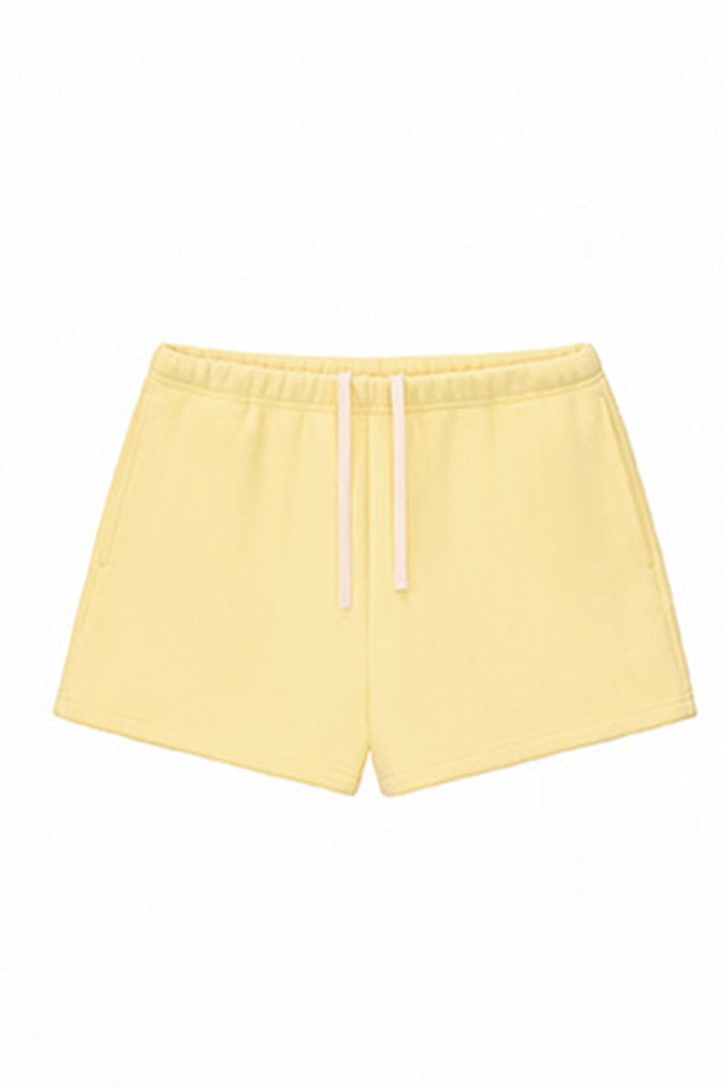 Women Cozy Heavyweight Fleece Athletic Shorts