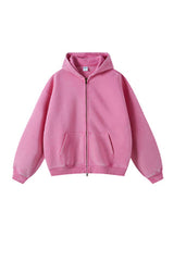 Unisex Wax-Dye Washed Fleece Hoodie