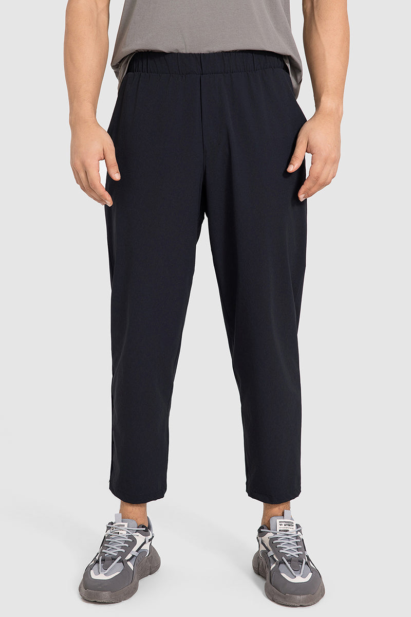 Men Lightweight Quick-Dry Straight Leg Casual Pants