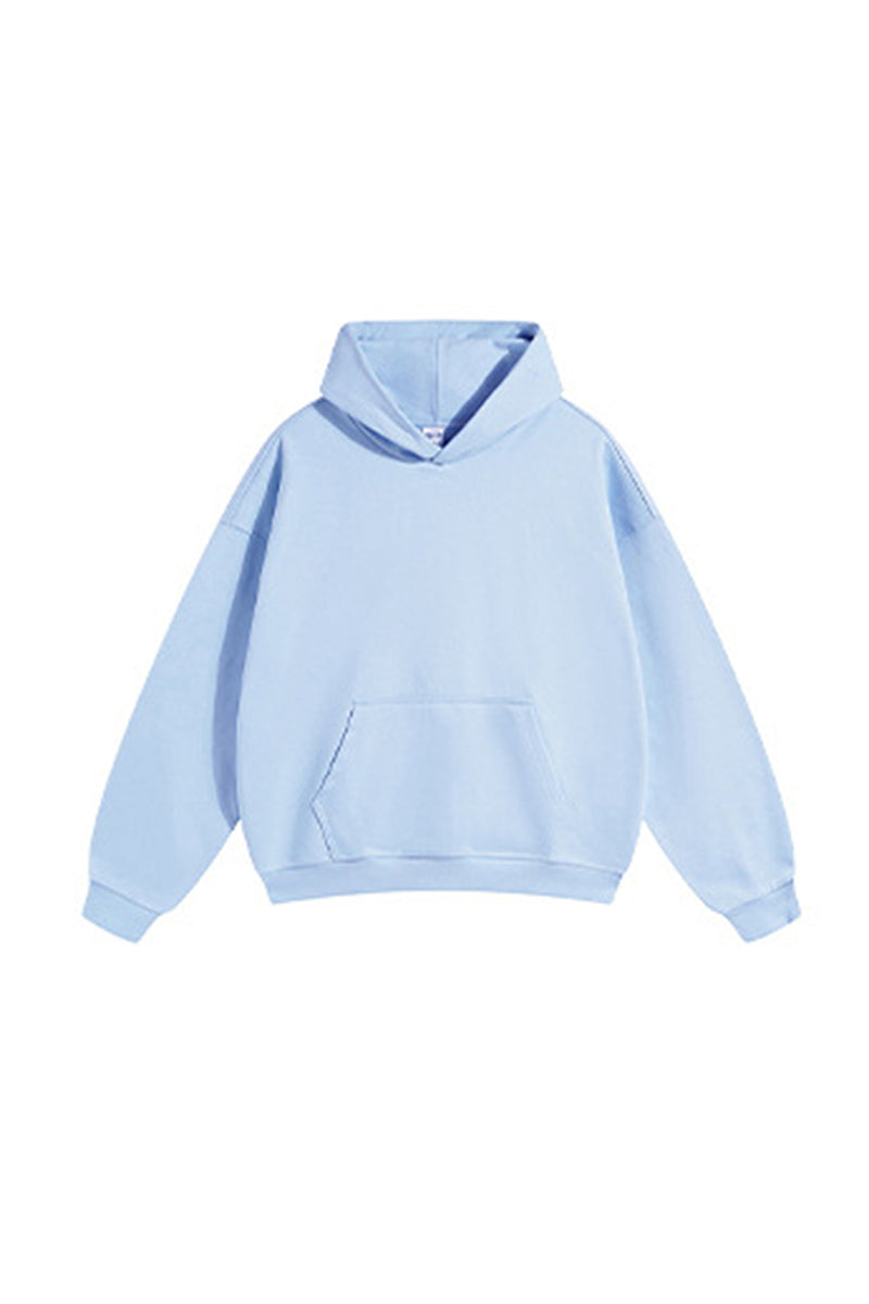 Unisex Heavyweight Terry Hoodie: Retro Modern Blend Design
