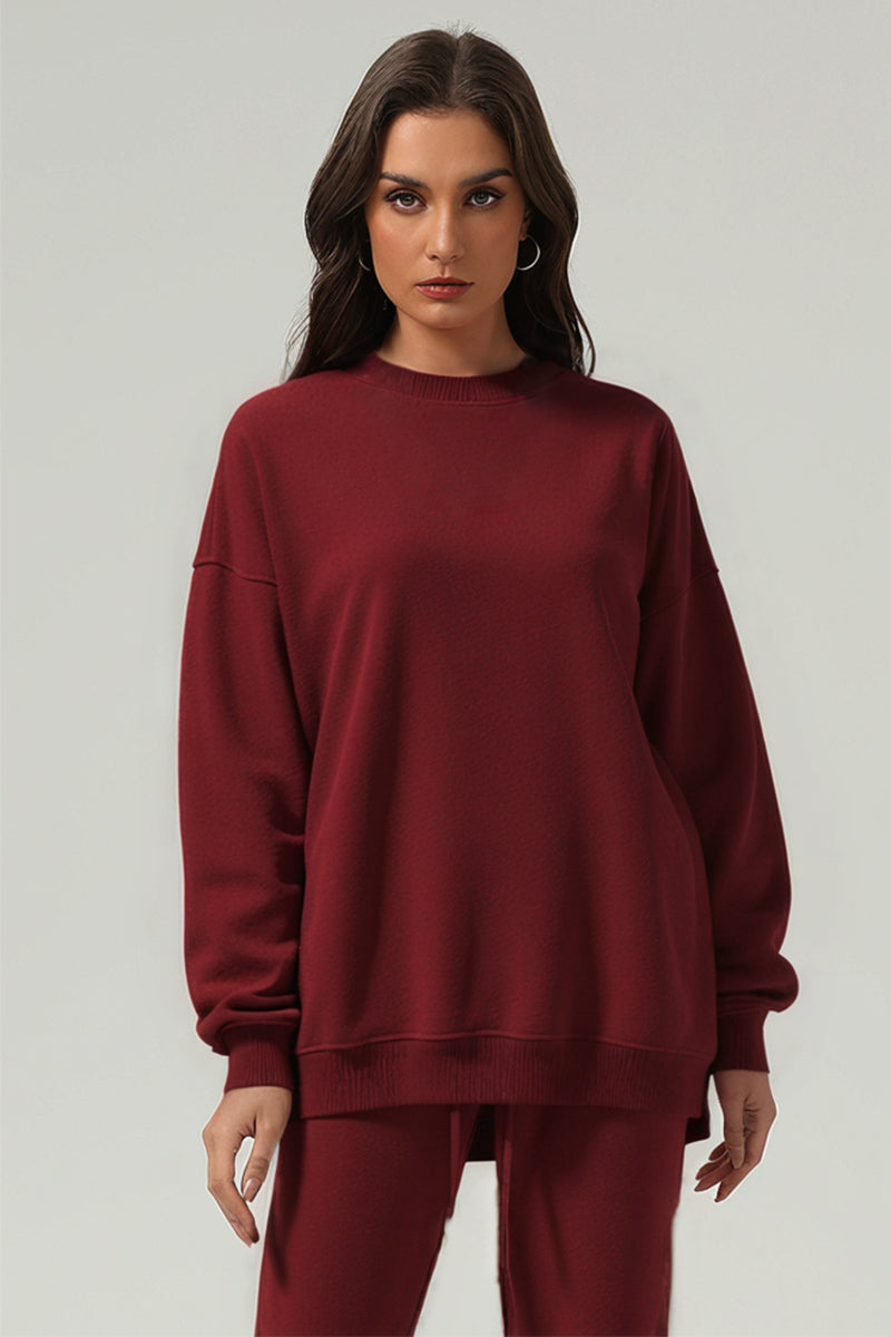 Unisex Heavyweight Terry Long Sleeves: Retro Modern Streetwear Design