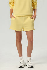 Women Cozy Heavyweight Fleece Athletic Shorts