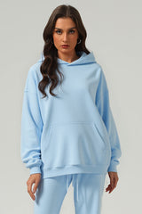 Unisex Heavyweight Terry Hoodie: Retro Modern Blend Design