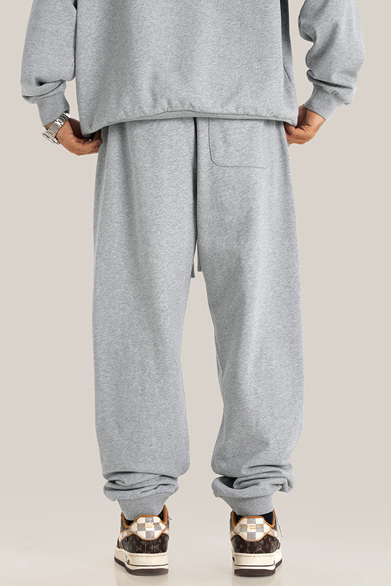 Solid Color Loose-fit Jogger Pants | Casual Versatile Sweatpants