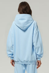 Unisex Heavyweight Terry Hoodie: Retro Modern Blend Design