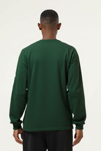 Men's Streetwear Cotton Loose Fitting Solid Pullover