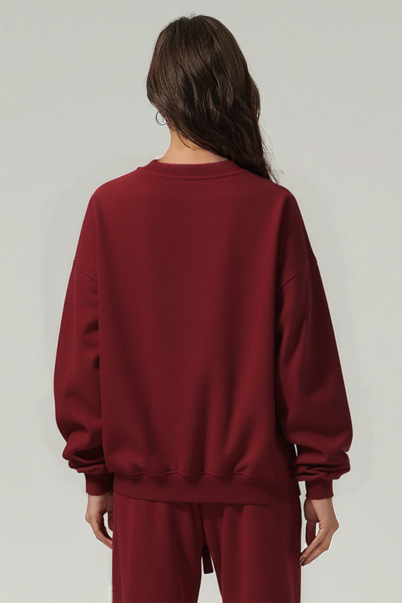 Unisex Heavyweight Terry Long Sleeves: Retro Modern Streetwear Design
